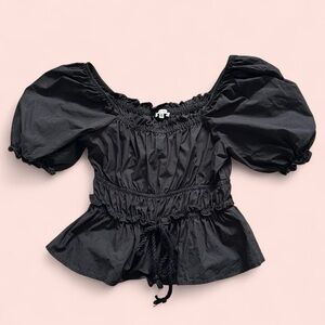 Milkmaid Cottage Top Puff Sleeve